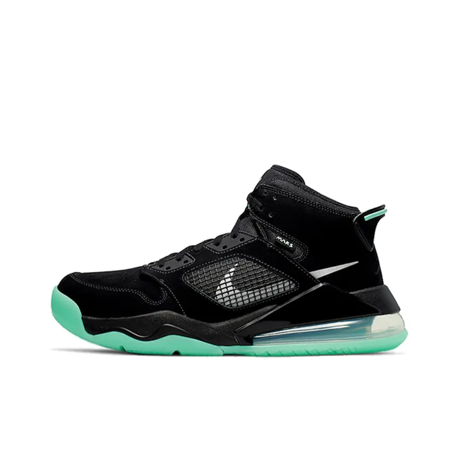 Jordan Mars 270 Black Green Glow