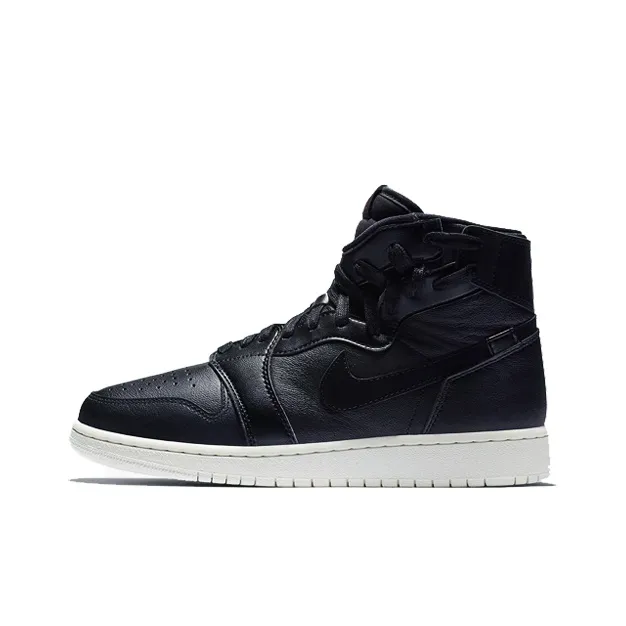 Jordan Air Jordan 1 Rebel XX High Топ Винтажные баскетбольные кроссовки Женские Черный