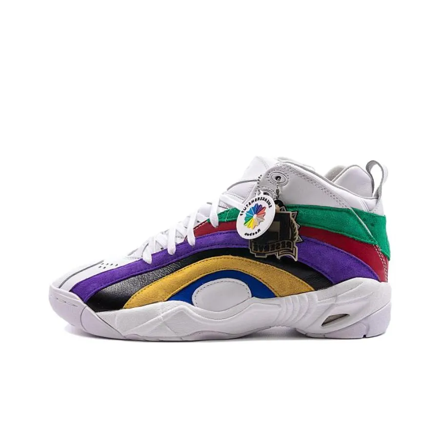 Sneakersnstuff x Reebok Shaqnosis OG TRIBUTE Low Топ Винтажные баскетбольные кроссовки Унисекс Белый