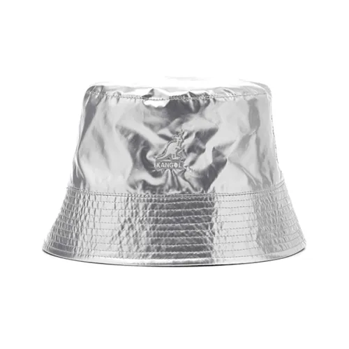 KANGOL Cotton Bucket Hats Серебряный Унисекс