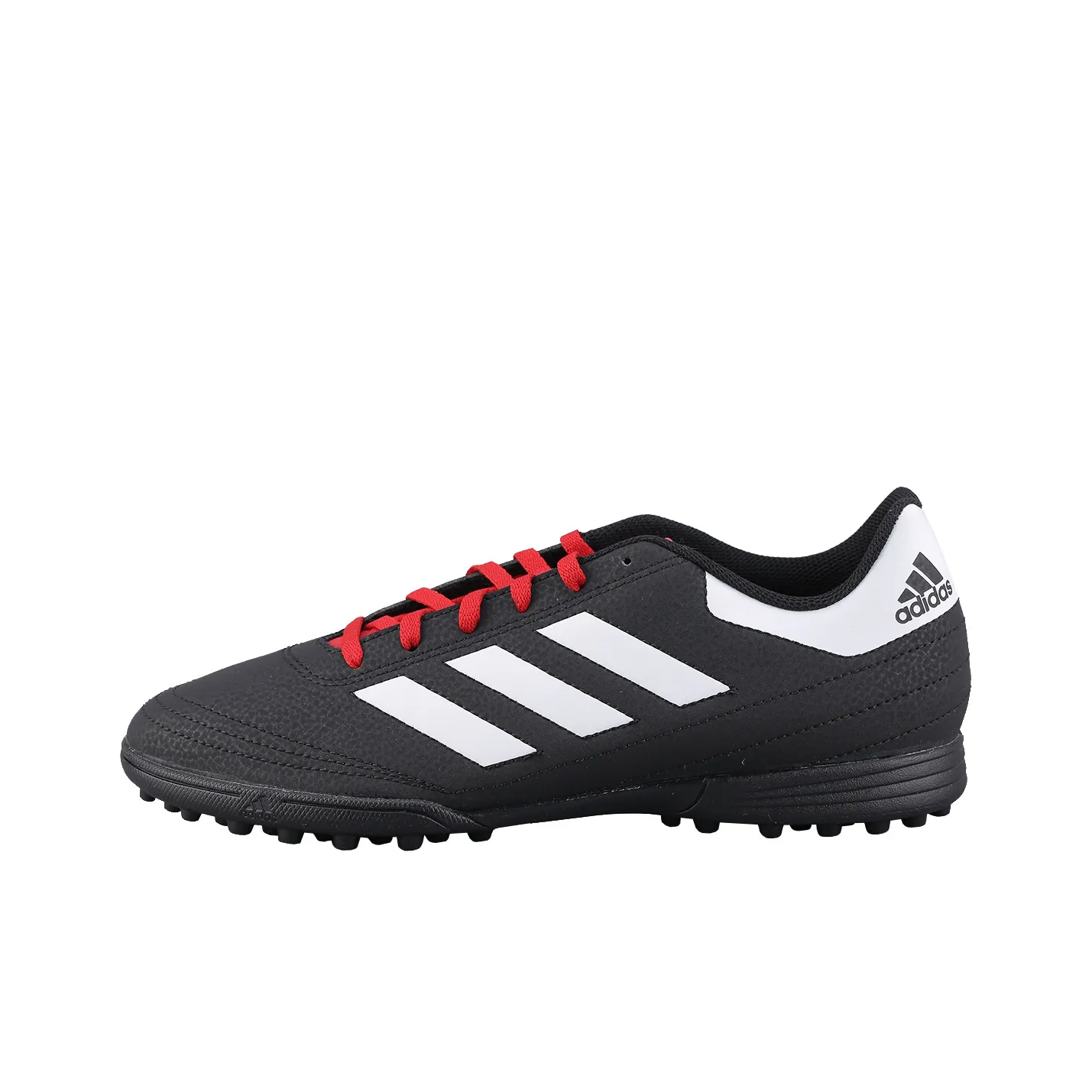 Adidas Goletto Soccer Shoes Men Low Top Black/White/Red