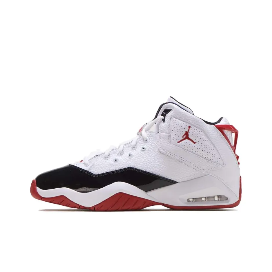 JORDAN B'Loyal White Varsity Red Black