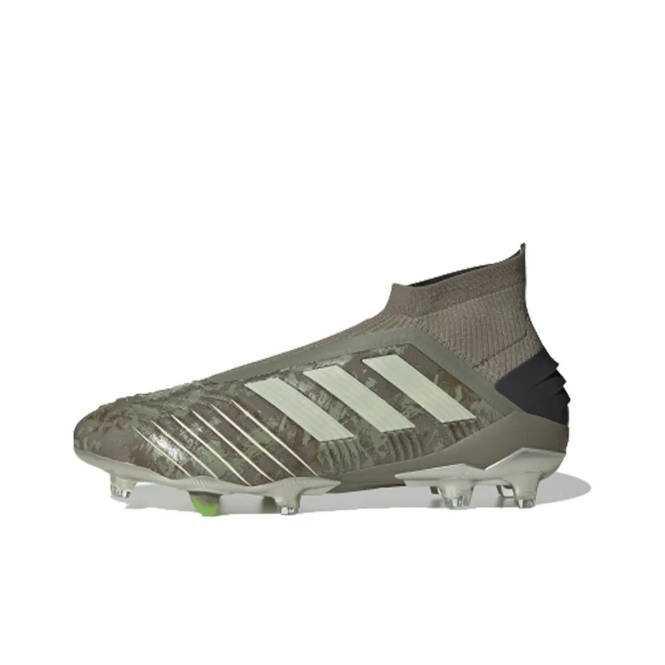 Adidas FG Твердый грунт Природная трава Нескользящие Легкие Футбольные бутсы Мужские Зеленые