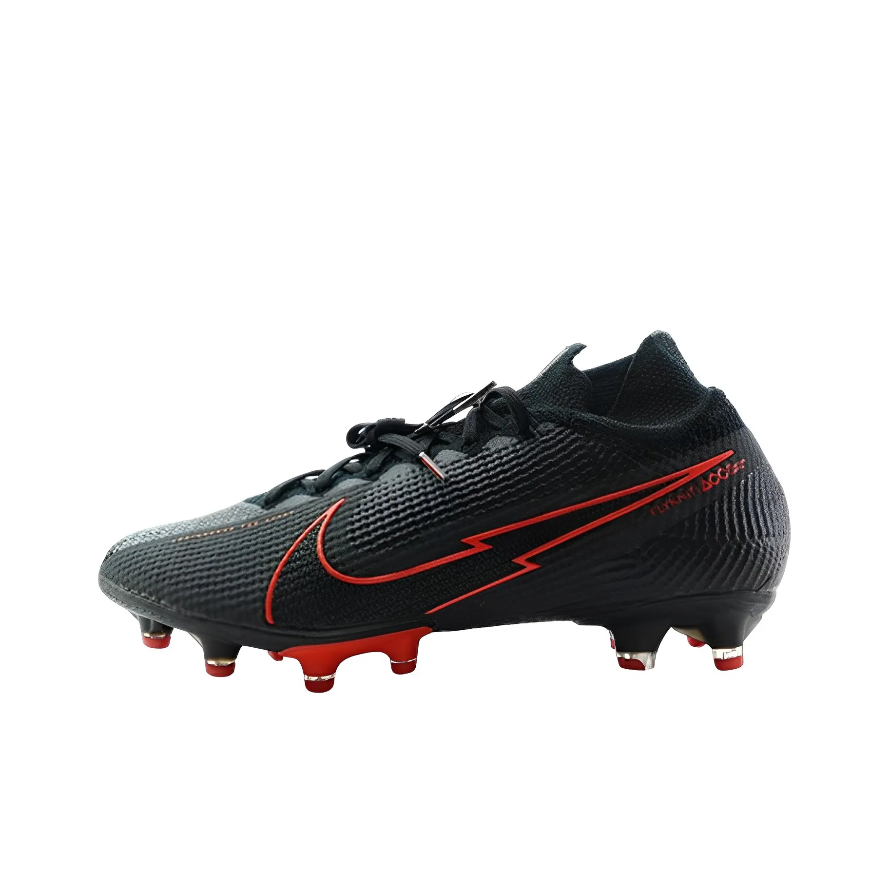 Nike Mercurial Superfly 7 AG Искусственная трава Противоскользящие Устойчивые к истиранию Футбольные бутсы Мужские Черные Красные