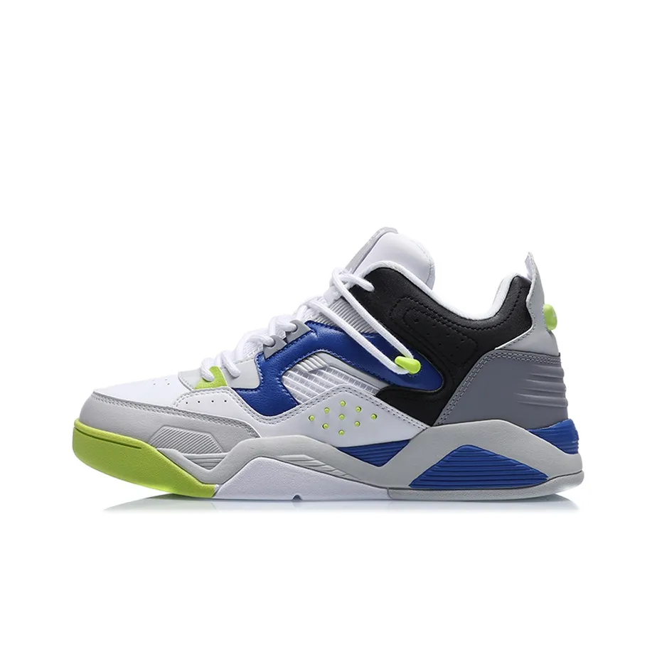 Лайнер Амортизация Противоскользящий Устойчивый к износу Покрытие Поддержка MID Топ Винтажные Баскетбольные Кроссовки