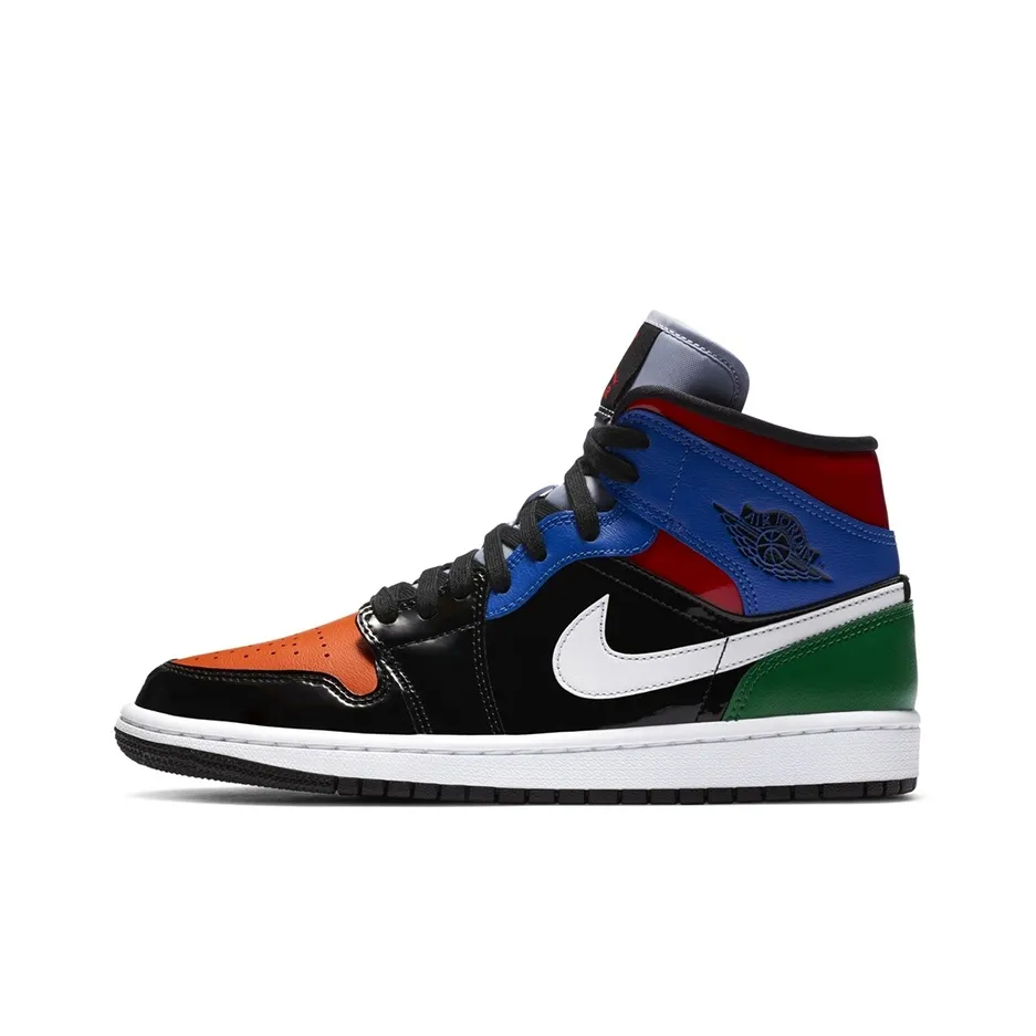 JORDAN 1 Mid Multi Patent Women's