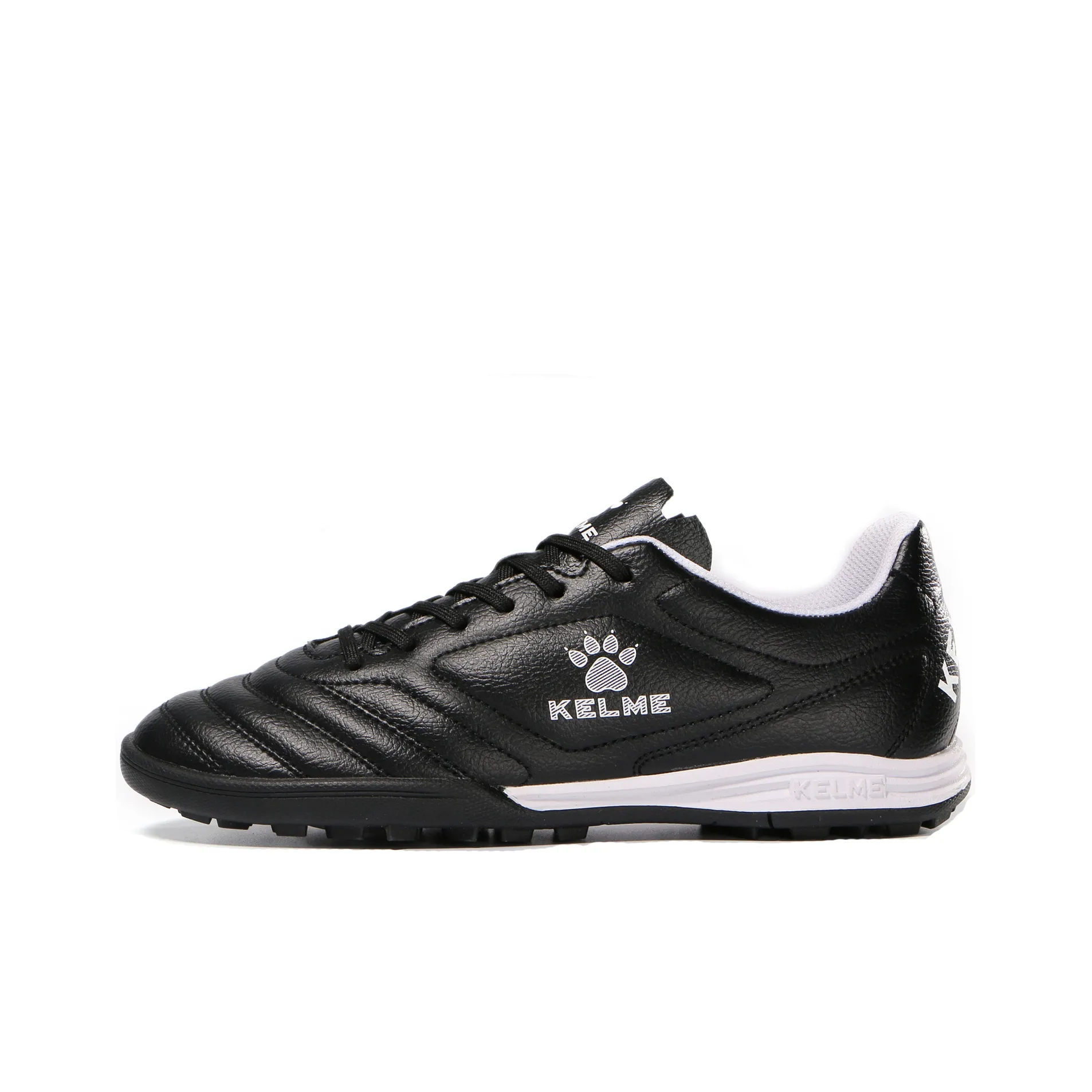 Кроссовки для футбола KELME Youth Training Collection, низкие, черные, унисекс