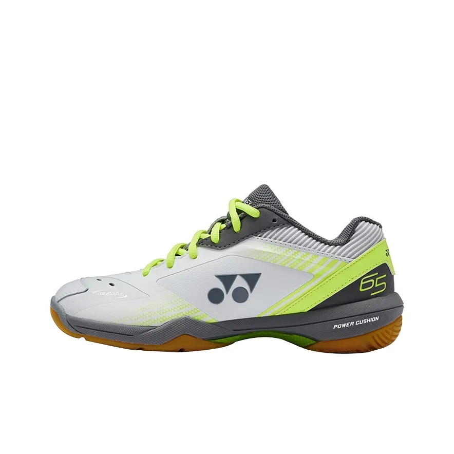 YONEX Амортизирующая стелька противоскользящая устойчивая к истиранию с амортизацией отскока низкий топ обувь для бадминтона женская белая лайм