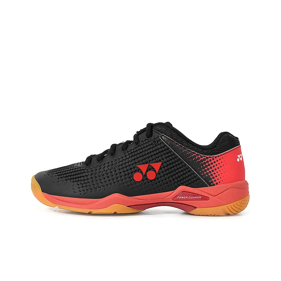 YONEX Амортизирующая стелька Низкий топ Бадминтон Обувь Унисекс Черный Красный