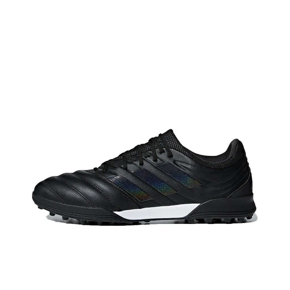 Adidas Copa 19,3 TF Шипы Износостойкие И Легкие Футбольные бутсы Мужские Черные