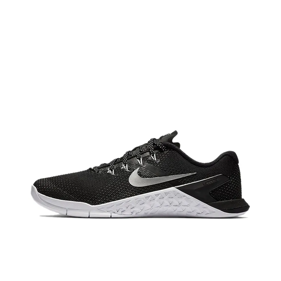 Nike Metcon 4 Black Metallic Silver Women's