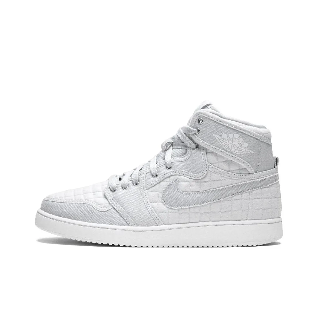 Jordan Air Jordan 1 Ретро AJKO Pure Platinum Non Slip Lightweight High Top Винтажные баскетбольные кроссовки Мужские Белый Серый