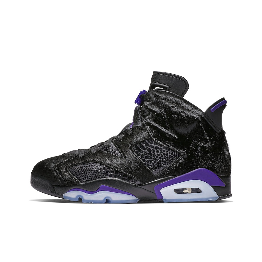 jordan 6 black blue purple