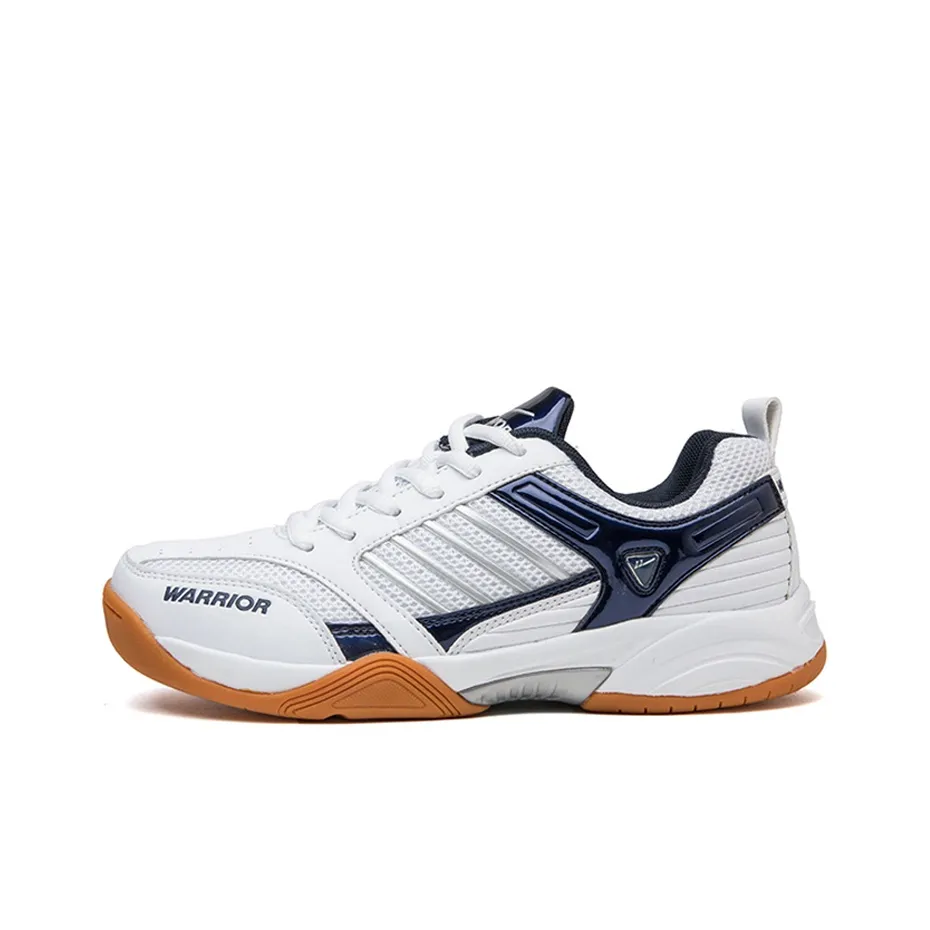 Warrior Shock Absorbers Slip Resistant, Abrasion Resistant, Lightweight Low Top Training Shoes Unisex Blue White