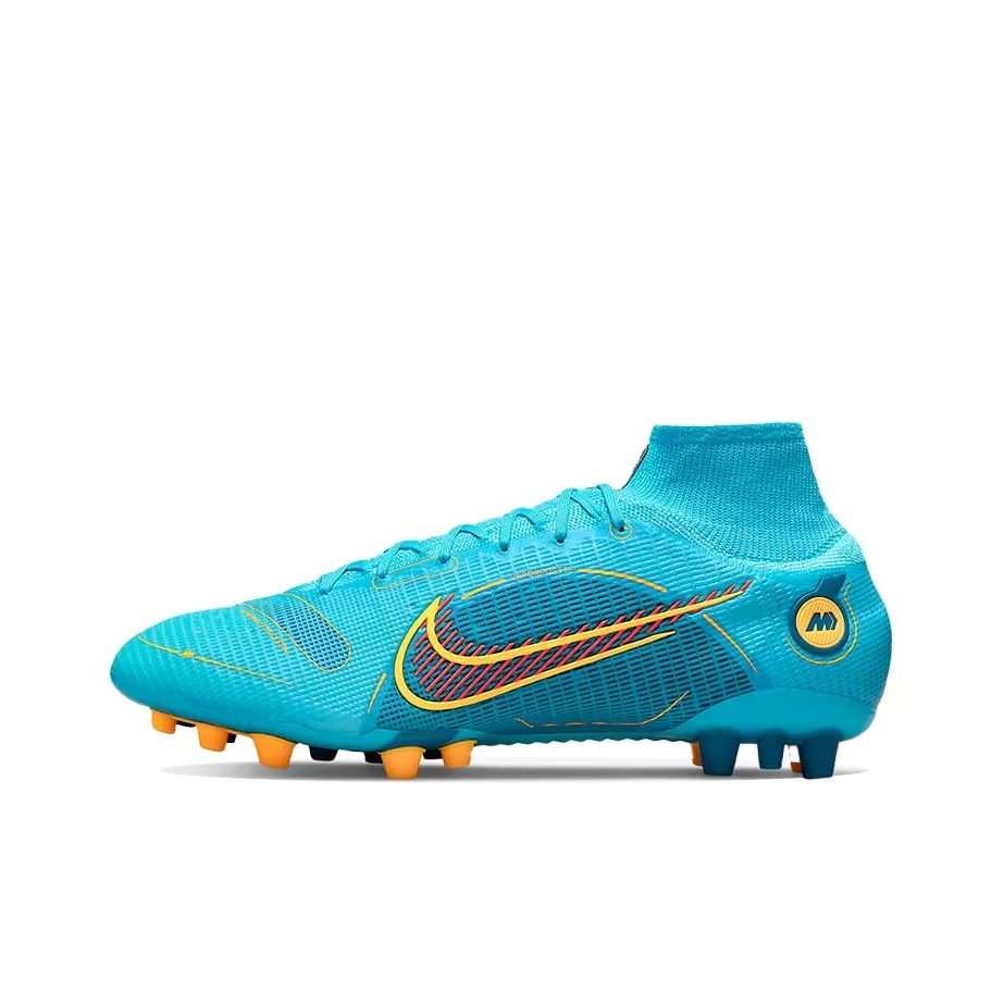 nike jetzt Mercurial Superfly 8 Elite Ag Chlorine Blue Laser Orange