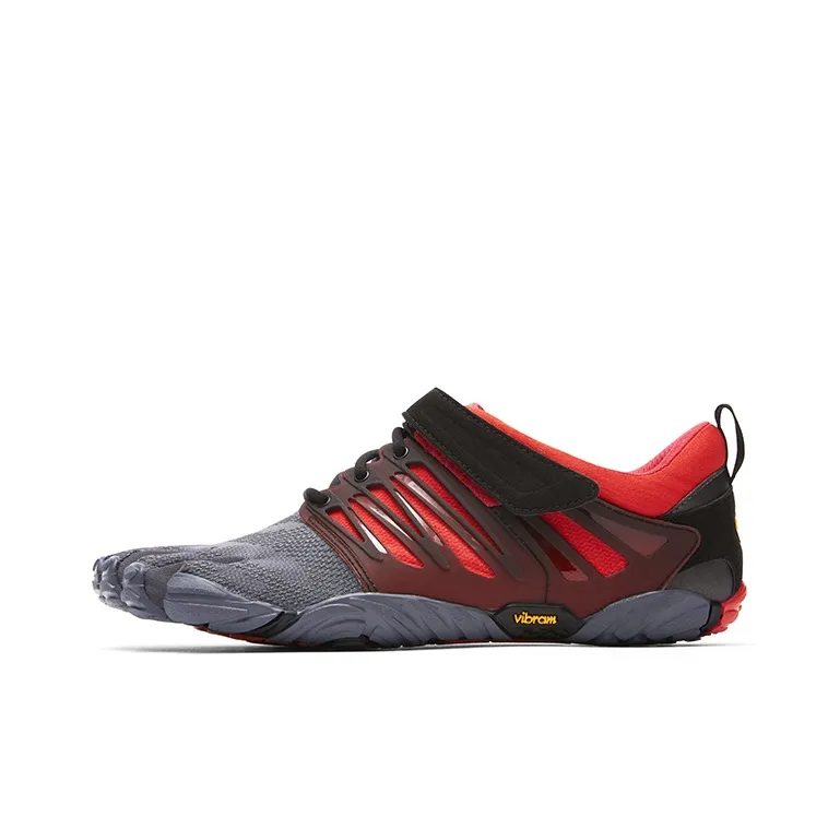 Vibram Indoor Fitness Shoes Unisex Low Top Gray/Black/Red