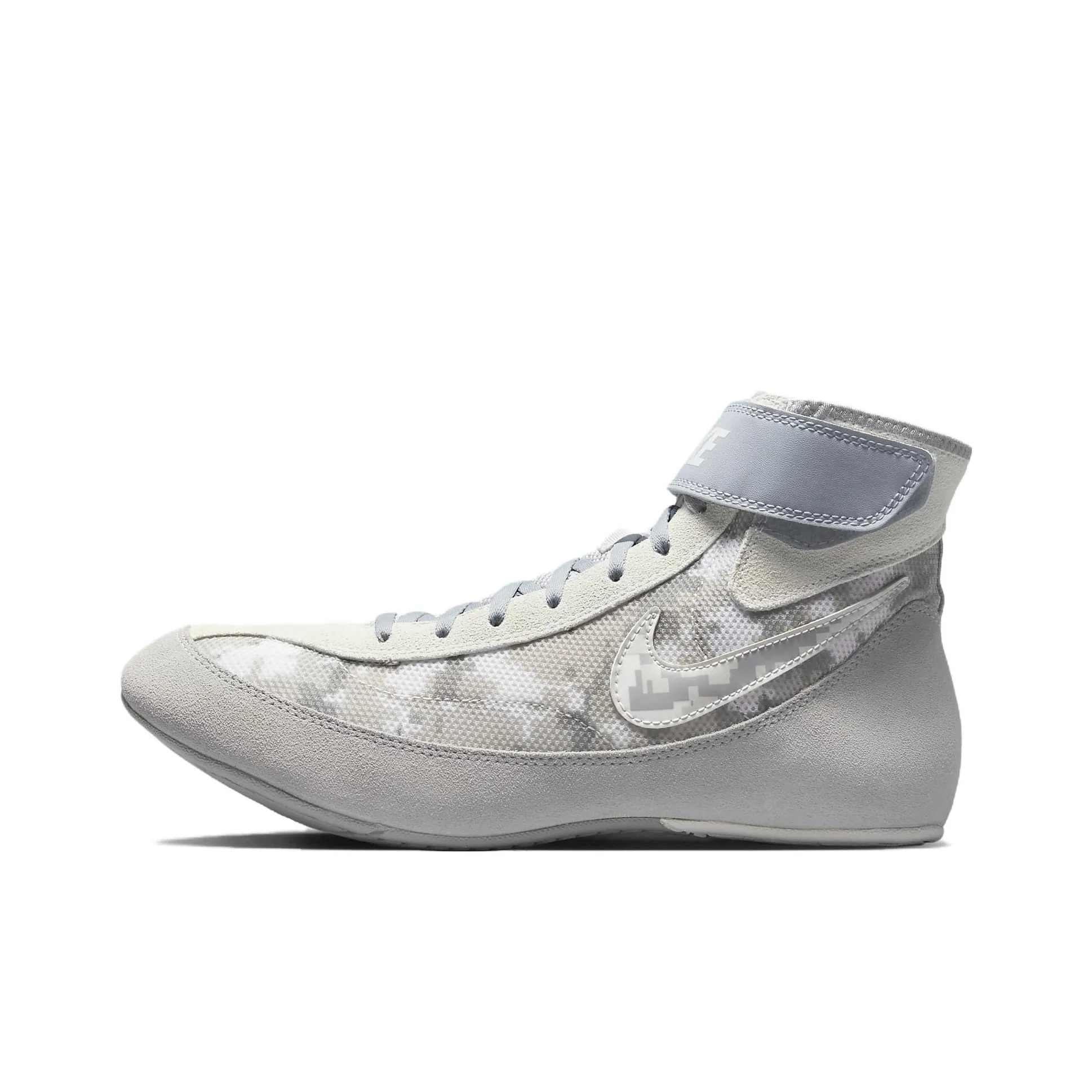 nike SpeedSweep 7 Противоскользящая Устойчивая к истиранию Высокий Топ Борцовская Обувь Мужская Серый