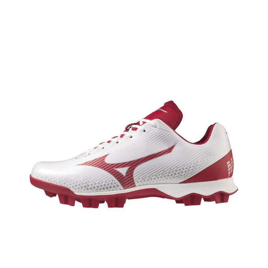 Mizuno Abrasion Resistant Кроссовки для тренировок Унисекс Белый Красный