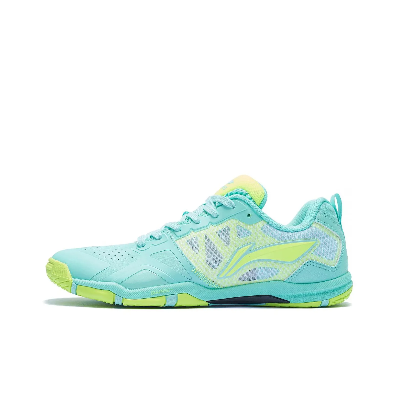 LiNing Cushioning Anti-Slip And Wear-Resistant Low-Top Table Tennis Shoes Unisex Neon Bright Green