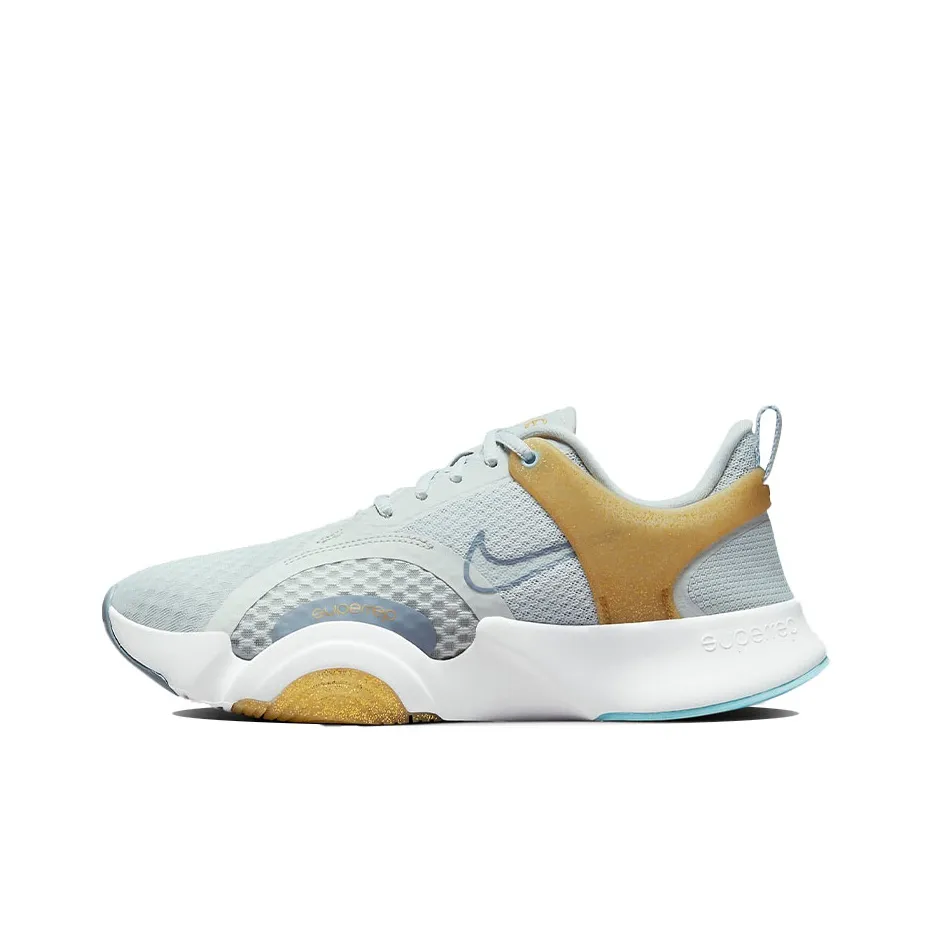 Nike SuperRep Training Shoes Women's Low Top Gray/Yellow