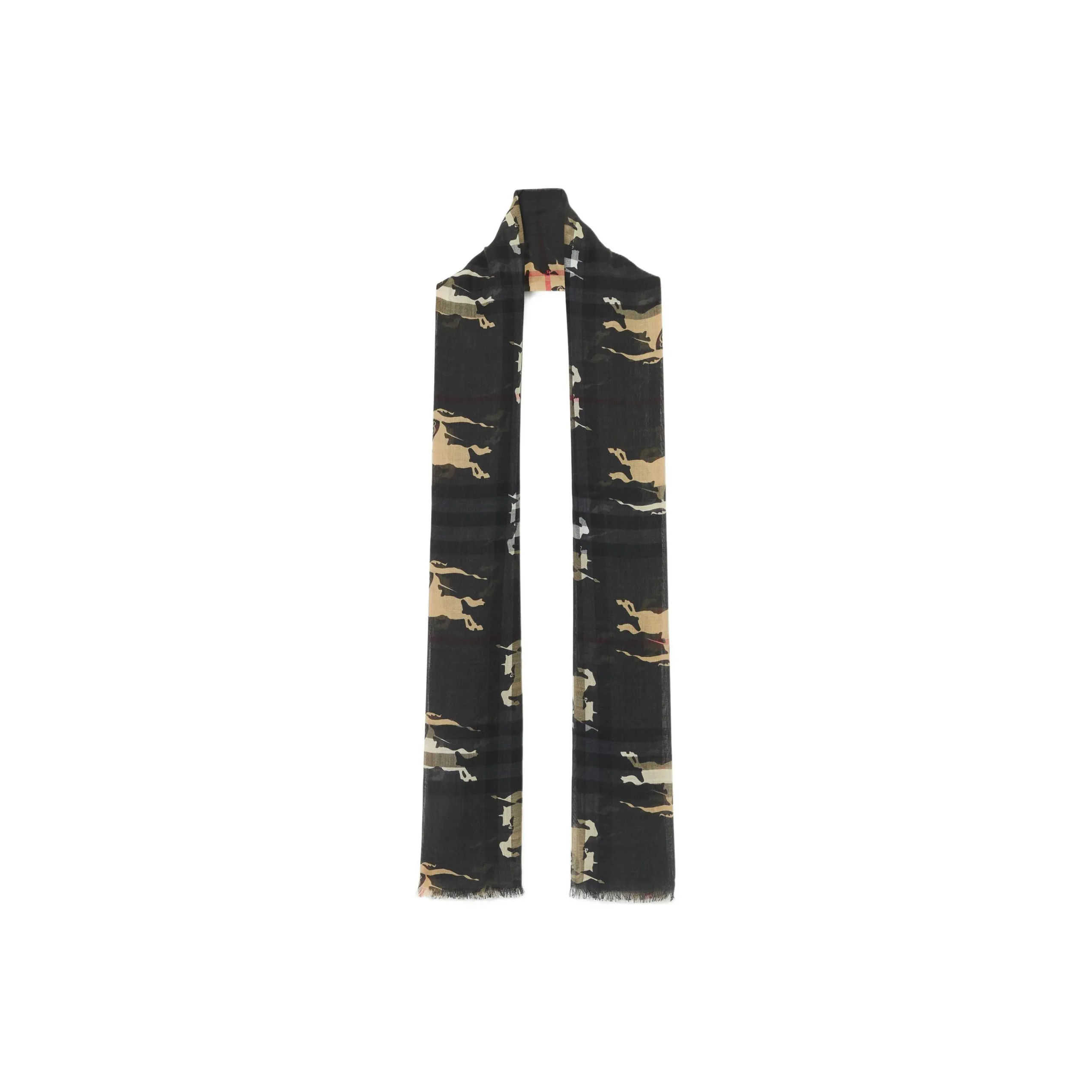 Burberry EKD print Wool silk Scarf