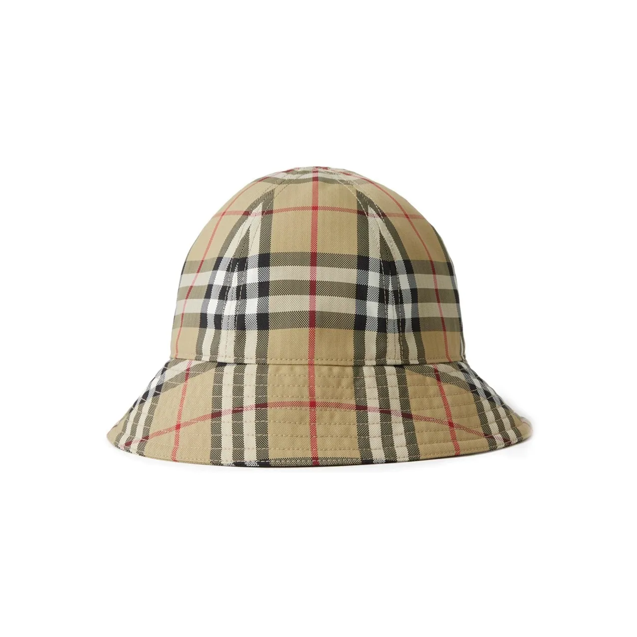 Burberry Vintage Check Dropped Brim Bucket Hat