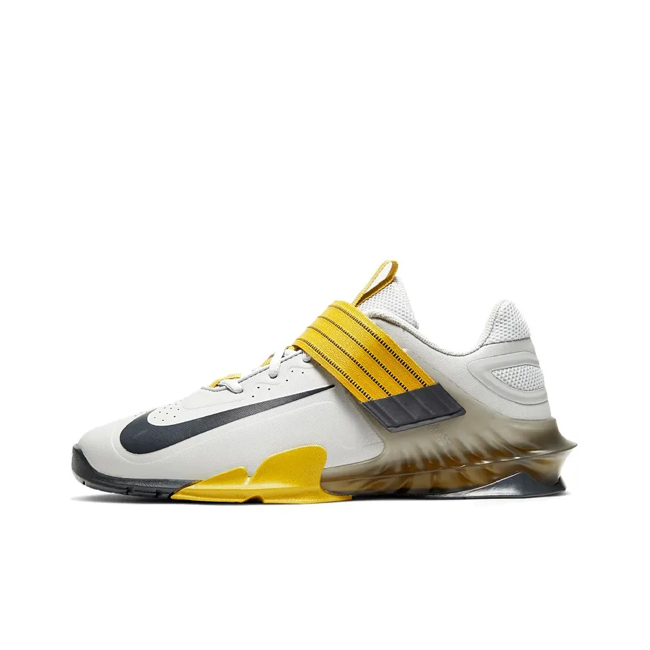 Nike Training Shoes Men Low Top White/Black/Yellow