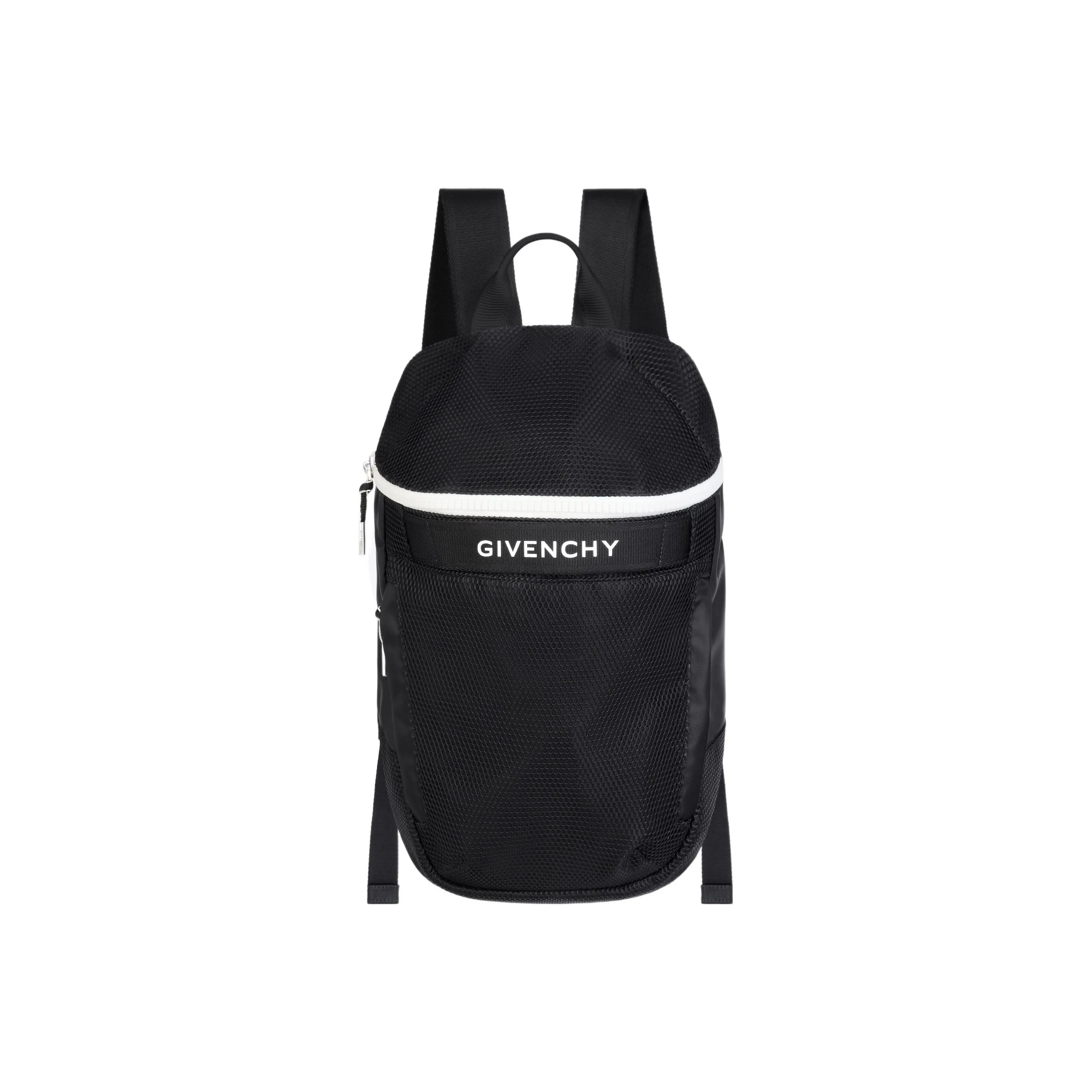 Givenchy Cow Leather Backpack Men's Black/White