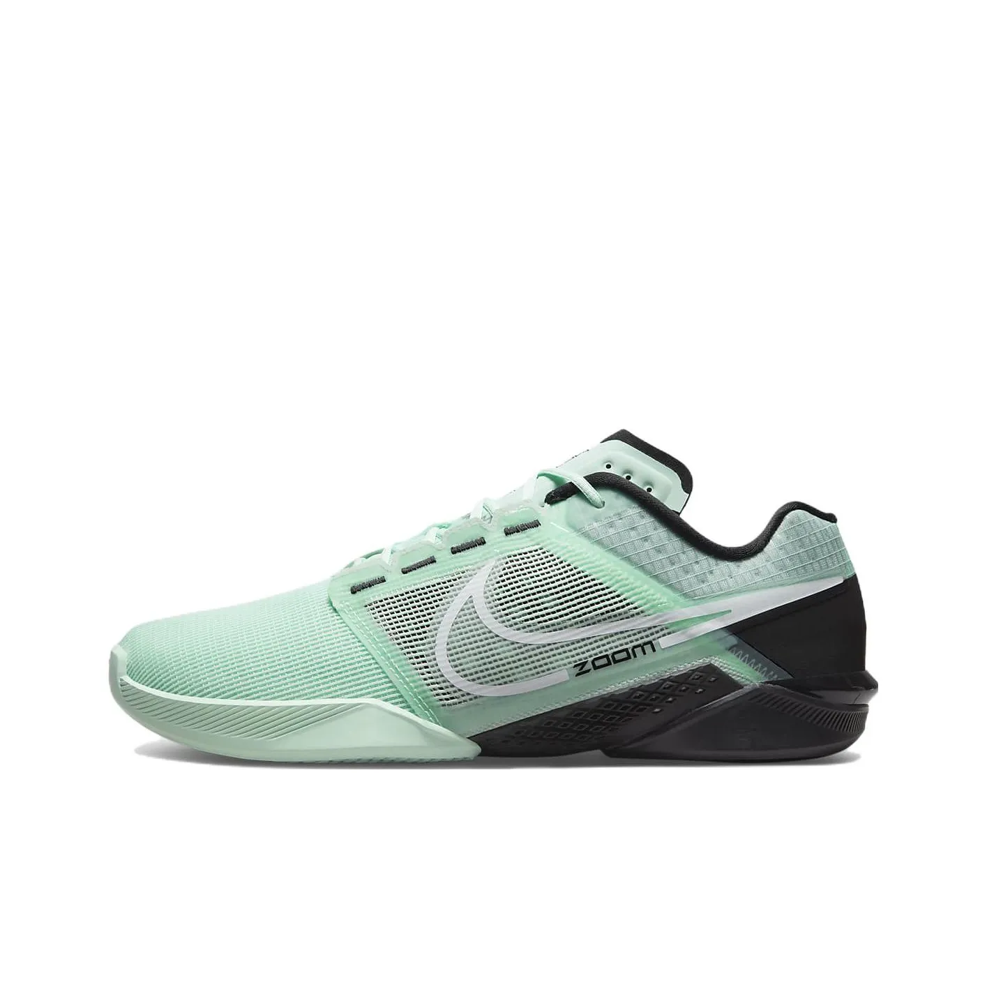 Nike Zoom Metcon Turbo 2 Cushioned Anti Slip And Wear Resistant Lightweight Low Top Training Shoes Men's Cyan Black
