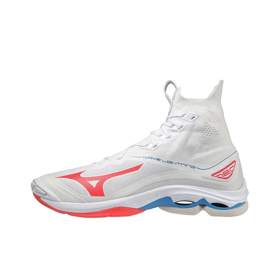 Mizuno Wave Lightning Neo 'White French Blue'