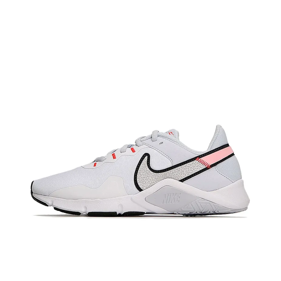 Nike Legend Essential 2 'White Football Grey Crimson' Women's