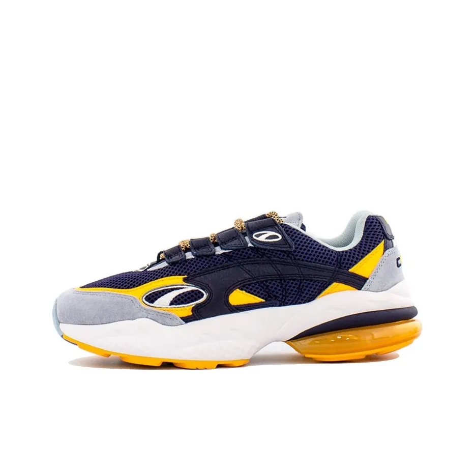 PUMA Cell Venom Low Топ Тренировочные Кроссовки Мужские Желто-Серый Фиолетовый