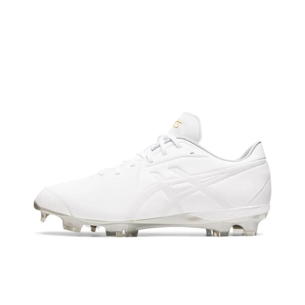 Asics Goldstage Hunt Low Top Baseball Training Shoes Men's White