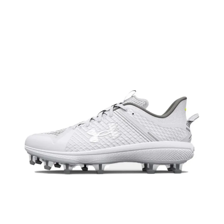 Under Armour Yard Low Mt Tpu Baseball Cleats 'White'