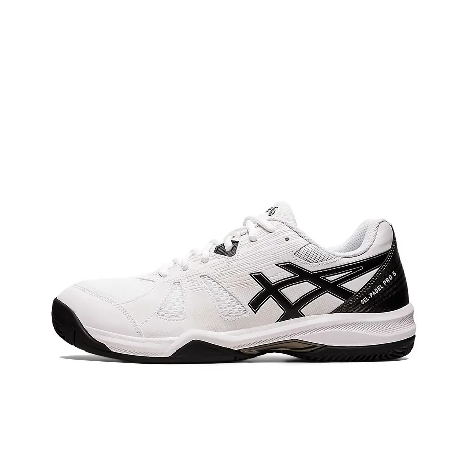 Asics Gel padel Pro 5 Low Top Training Shoes Men's White Black