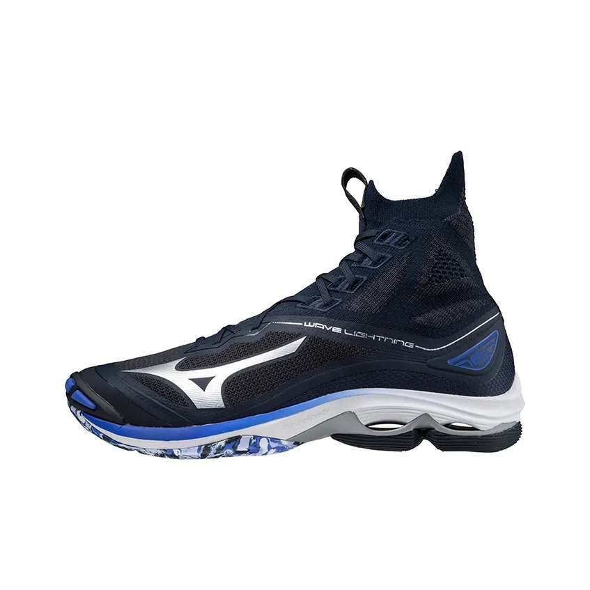 Mizuno Wave Lightning Neo Volleyball Shoes Unisex High Top White/Black