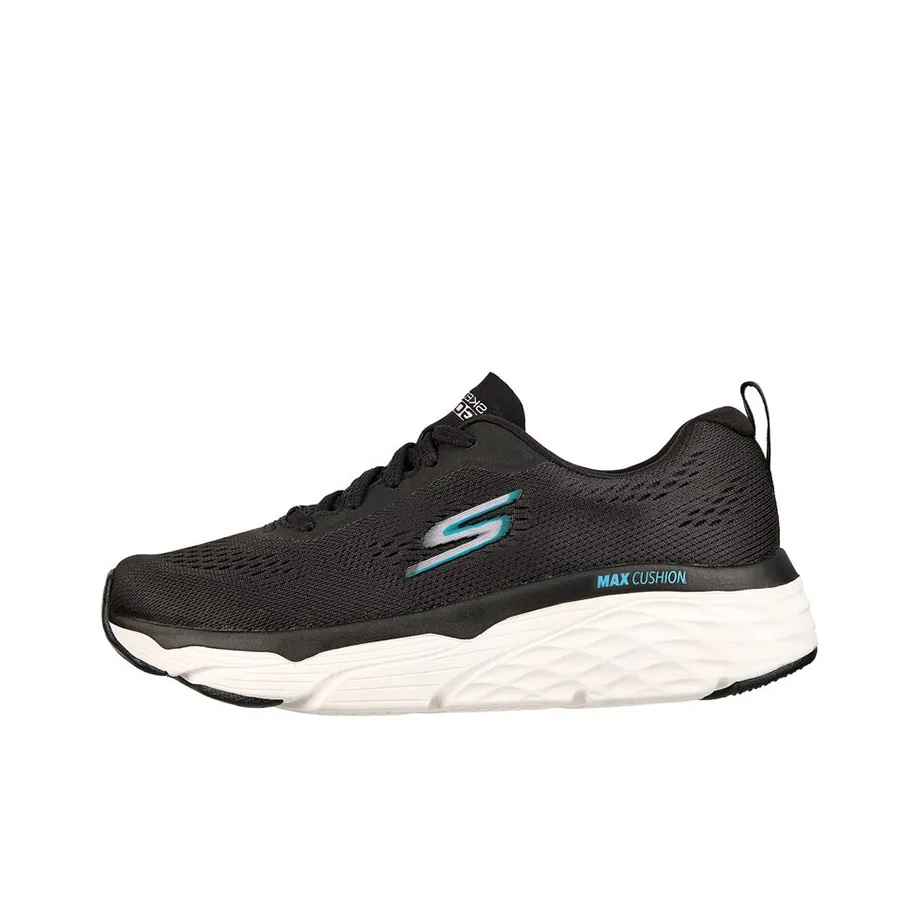 Skechers Max Cushioning Training Shoes Women's Low Top Black/White