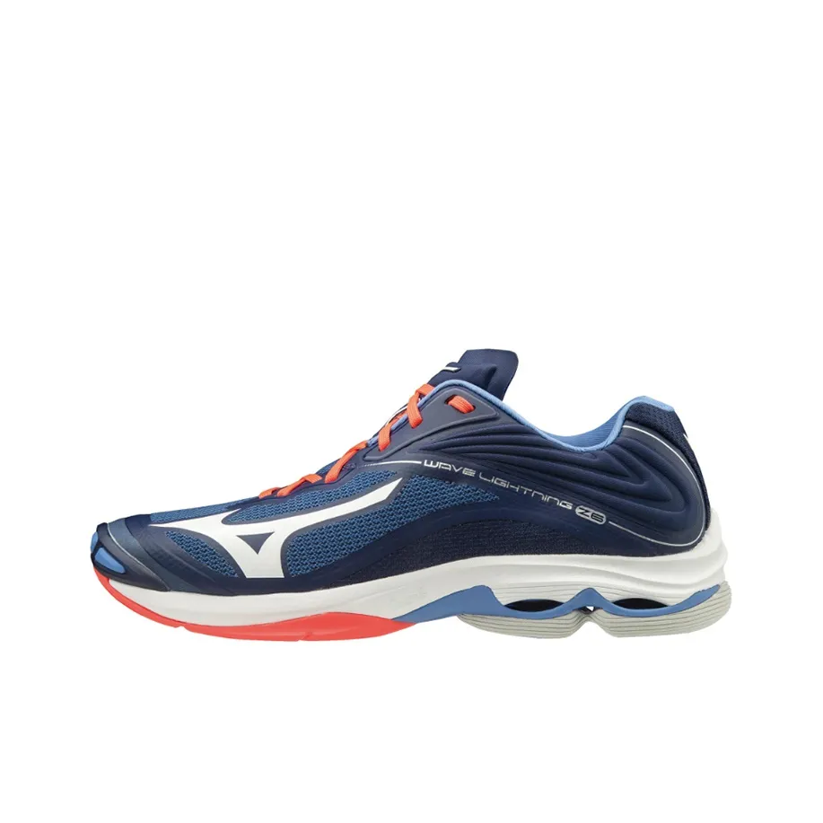 Mizuno Volleyball Shoes Unisex Low Top Blue