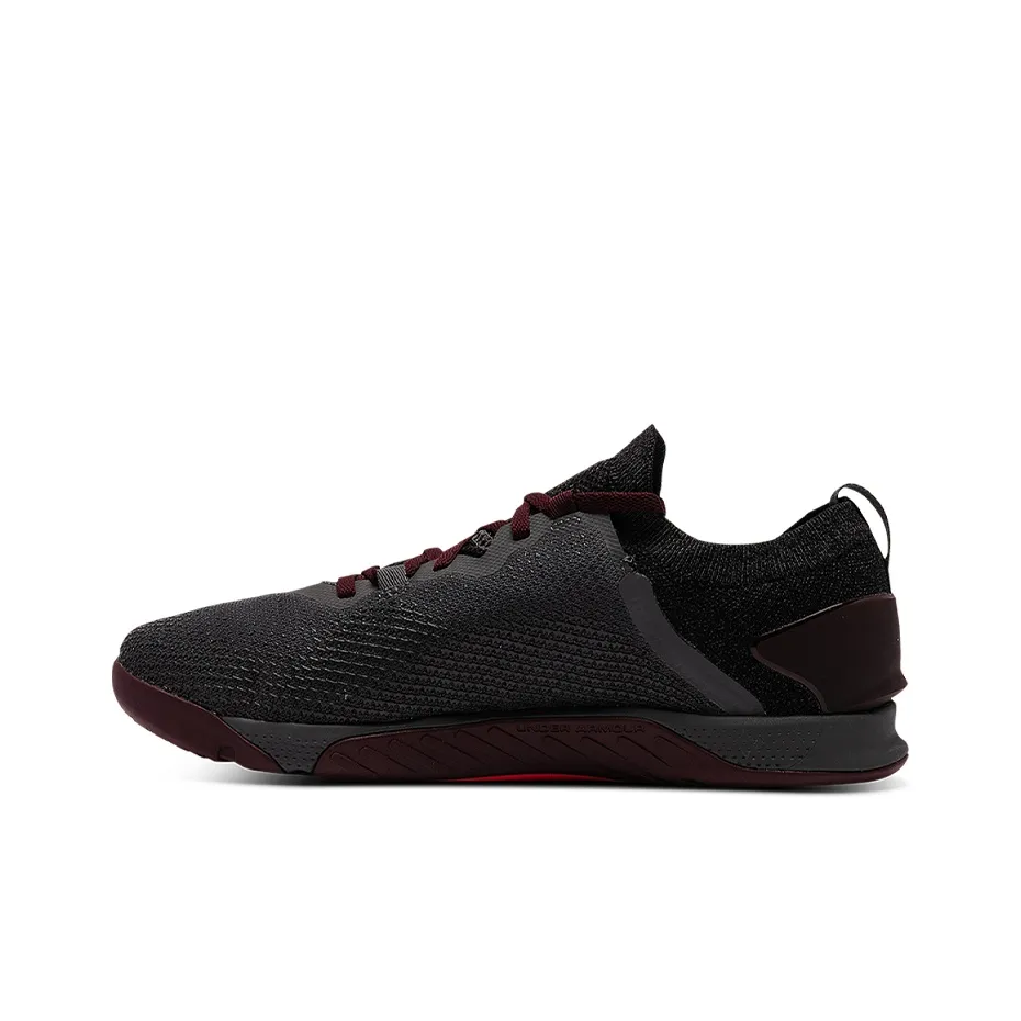 Under Armour TriBase Reign 3 'Pitch Grey Venom Red'
