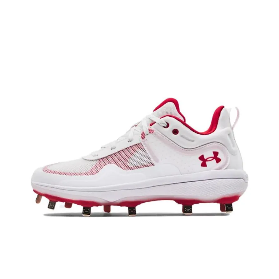 Under Armour Training Shoes Women's Low Top White/Red