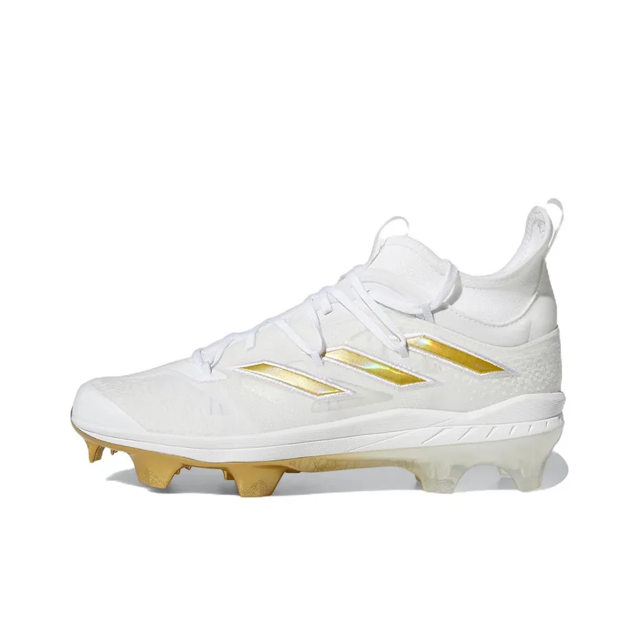 Adidas Adizero NWV TPU Slip-Resistant Abrasion-Resistant Breathable MID Training Shoes Men's White Adidas Adizero NWV TPU Противоскользящие Устойчивые к истиранию Дышащий MID Тренировочные Кроссовки Мужские Белые