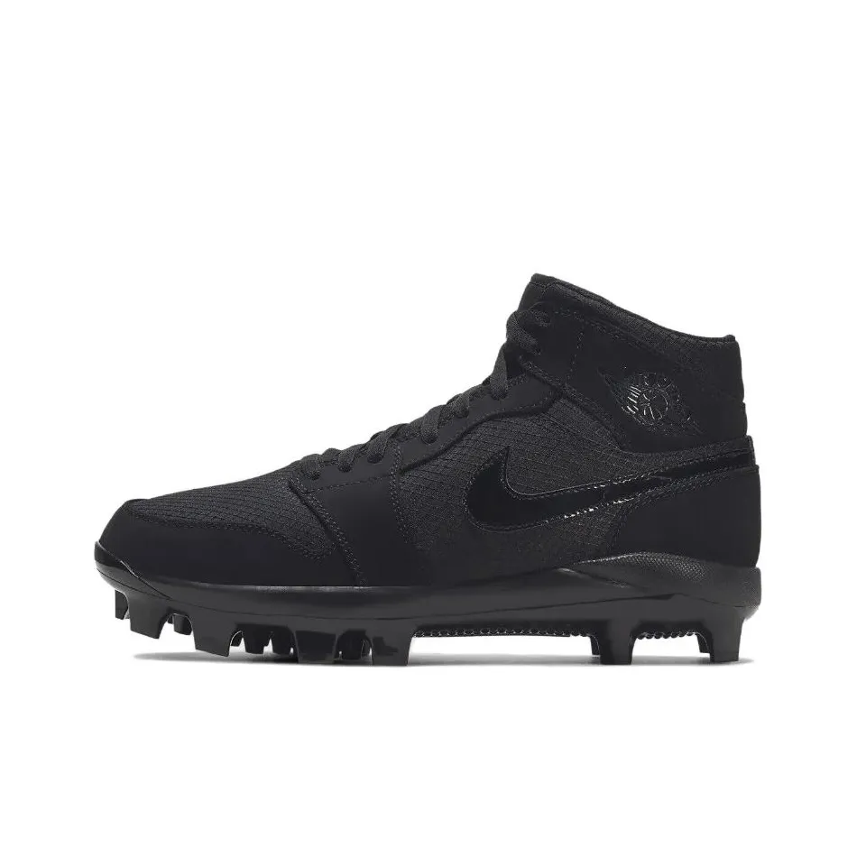 Jordan 1 Retro High Mcs Triple Black Mesh And Nubuck