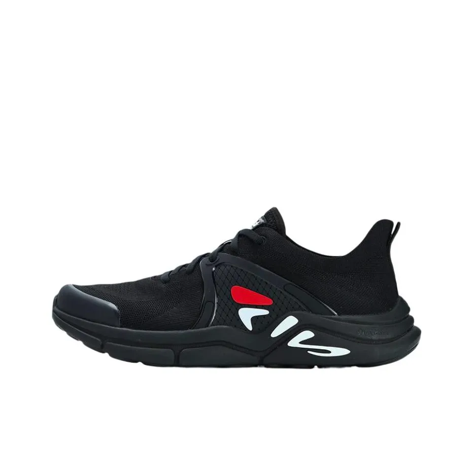 FILA Mind 3 Sportswear Sneakers 'Black White Red' Women's