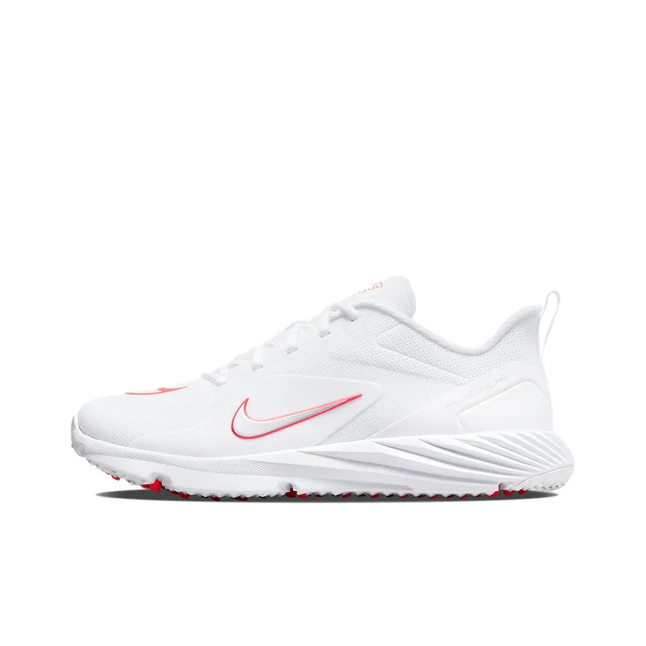 Nike Alpha Huarache 8 Pro Tf 'White Bright Crimson'