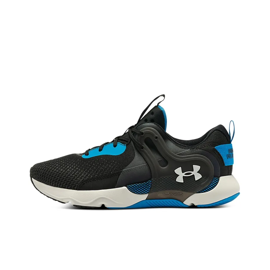 Under Armour HOVR Apex 1 Легкие и Дышащие Низкие Кроссовки для Тренировок Мужские Черные Синие