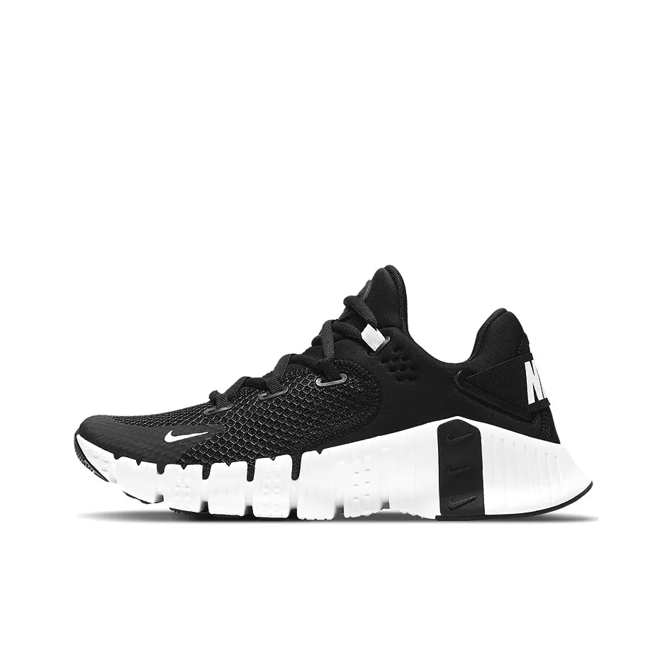 Nike Free Metcon 4 Black White Women's