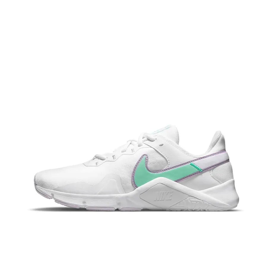 Nike Legend Essential 2 White Green Glow Women's