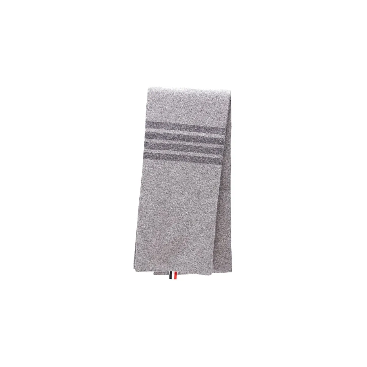 THOM BROWNE 4 Bar Ribbed Scarf