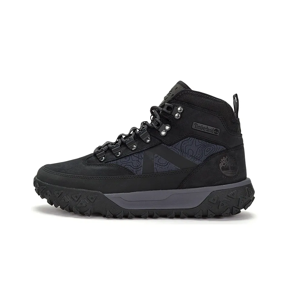 Timberland Greenstride Motion 6 Waterproof Mid Hikers 'Black Grey'