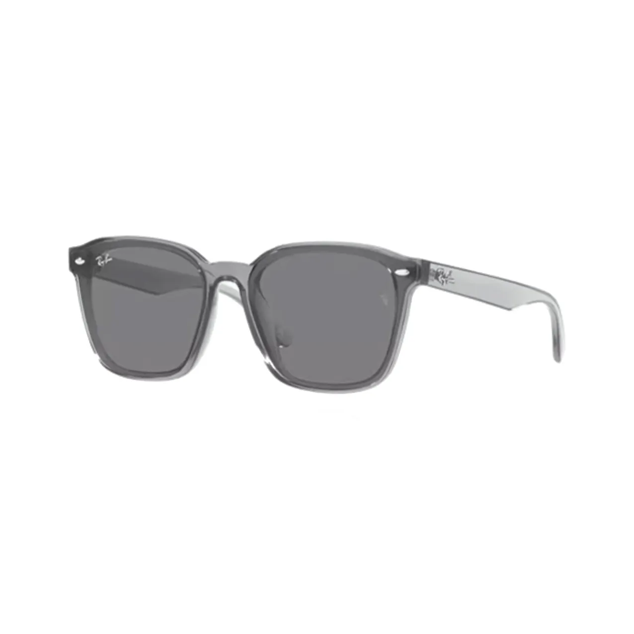 RayBan Plate Frame Irregular Shape Sunglasses Unisex Gray